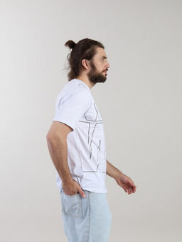 CRB wear/CSMM 60416-20 Футболка мужская,белый/Ex.Cherubino  фото 2