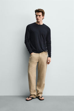 REGULAR FIT TEXTURED SWEATER - Zara фото 11