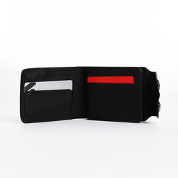 Портмоне мужское на магнитах, чёрное