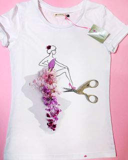 Эксклюзивная футболка Yana Pletneva упаковка плотный Zip пакет!