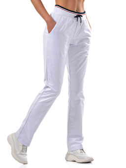 Брюки из тонкого футера с плащевкой - А+б коллекция фото 19