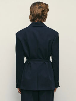 жакет женский с ремнем / Zarina  фото 5