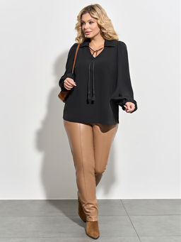 Брюки 0284-1а бежевый - Aquarell фото 5