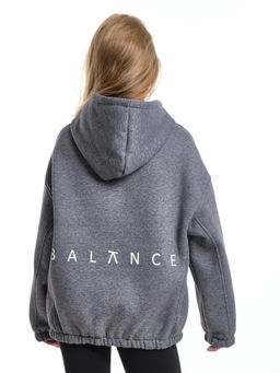 Худи one size с начесом удлиненное с капюшоном спортивное UD 8015 салатовый - Mini maxi фото 17