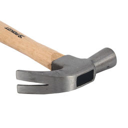 Молоток-гвоздодер 450г, боек 27мм, дерев.рукоятка "Рокот"