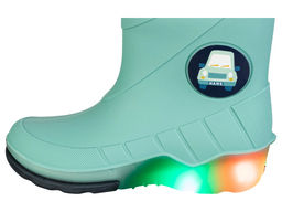 Утепленные резиновые сапоги для девочек LUPILU с мигающими пятками  фото 34