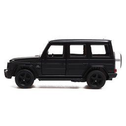 Машина металлическая MERCEDES-BENZ G63 AMG, 1:32, открываются двери, инерция, цвет чёрный матовый - АвтоГрад фото 5