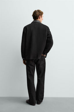 JEANS STRAIGHT FIT BOOTCUT AARON LEVINE X ZARA / Carb?n фото 3