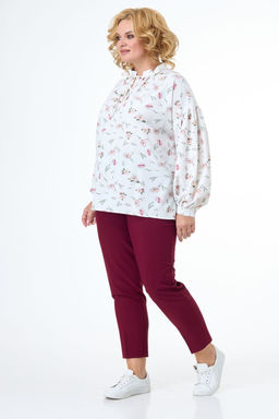 Брюки ANELLI 518 вишня  фото 5