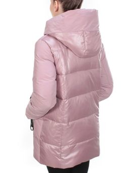 YM2115 PINK Куртка зимняя женская MAYYIYA (200 гр. холлофайбера) - Fashion фото 4