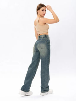 Джинсы трубы - No name фото 4