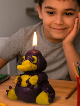 Набор для творчества Гарри Поттер, слепи свечу Утка