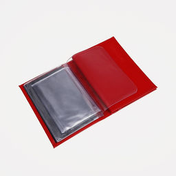 Обложка 2 в 1 для автодокументов и паспорта, красная