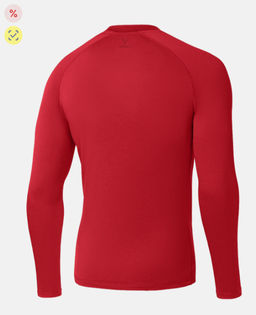 Джемпер компрессионный утепленный Jogel CAMP PerFormDRY Baselayer Top Warm, красный