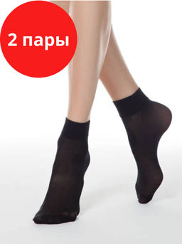Tension 40 Носки жен. (2 пары) (120/20) - nero