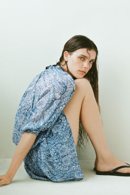 Vestido t?nica oversize - H&m фото 5
