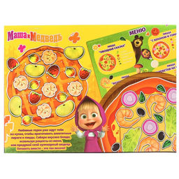 Магнитная игра для детей Весёлая кухня, Маша и Медведь  фото 11