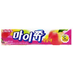 Жевательные конфеты Май Чу со вкусом персика My Chew Crown , Корея, 44 г
