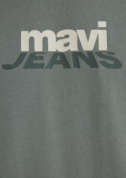 Mavi Logo Bask?l? Yesil Tisort  фото 7
