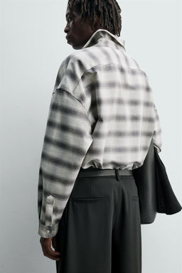 OVERSIZE FIT OXFORD SHIRT - Zara фото 6
