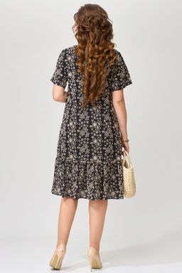 Платье FITA 1193 кофейный  фото 53