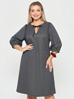 Платье 0218-2 чёрный кварц - Dora фото 153