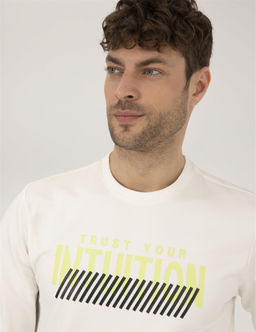 Ekru Sweatshirt - Pierre cardin фото 2