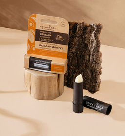 Бальзам для губ питательный манго / авокадо со вкусом апельсина и корицы, 4 г, Botavikos