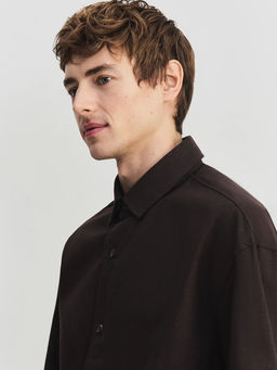 Рубашка из льна и хлопка / Zarina  фото 6