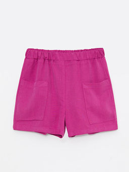 Beli Lastikli Basic Gabardin K?z ?ocuk ?ort