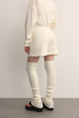 Шорты из футера укороченные - Mollis фото 4