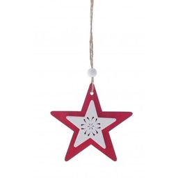 Украшение новогоднее "Звезда", L10 W1 H11 см, 2в.