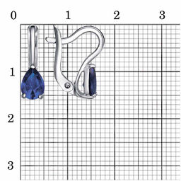 СЕРЬГИ 33814950Пл4 - Красная пресня фото 2