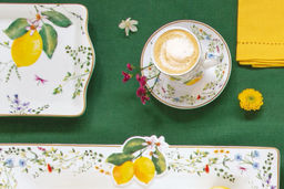 Блюдо прямоугольное Цветы и лимоны, 35х15 см - Easy life фото 3