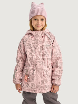 Костюм 7м1826 пудра/кофе