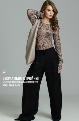 Лонгслив из сетки с принтом 457.4.13 - Sahar art lab фото 18