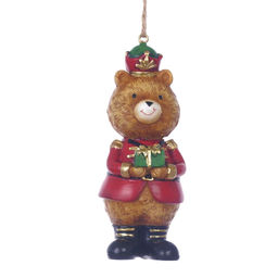 Фигурка декоративная подвесная "Медвежонок", L3,5 W3,5 H10,5 см, 2в.