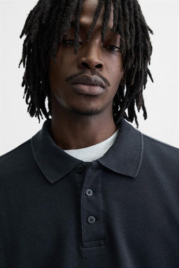 RELAXED FIT POLO SHIRT - Zara фото 5