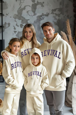 Tas Unisex Anne-Baba-Cocuk SloganBask?l? Orme Sweatshirt TKDAW25SW00076