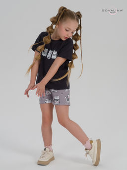 Костюм Лайт фуме-котейки на сером ПК - Sovalina фото 19