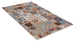 Коврик вырезной icarpet PRINT антискользящий (103) Плитка Марокко 50х60