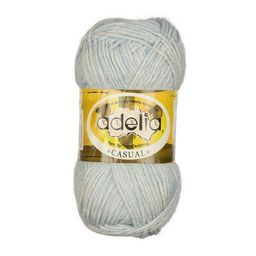 Пряжа ADELIA CASUAL 72% хлопок, 28% акрил 10 шт. х 50 г 130 м  6 м