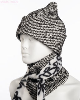 Тюльпан Комплект флис (колпак+бактус) (56-58)