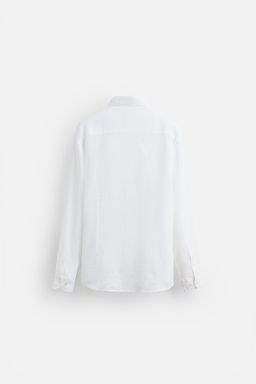100% LINEN SHIRT - Zara фото 2