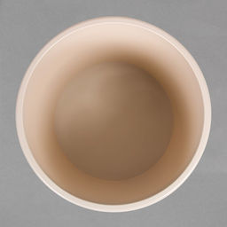 Бак пищевой, 75 л, пластиковый, с крышкой, бежевый