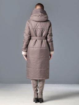 25414 Пальто капучино - Dizzyway фото 6