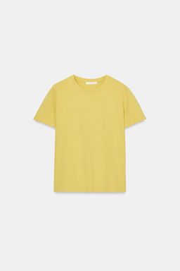 CAMISETA R?STICA ALGOD?N / amarillo