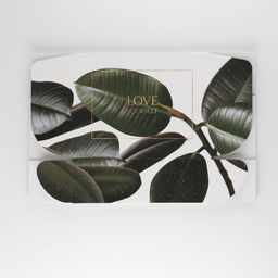 Коробка подарочная складная, упаковка, «Тропики», УФ-лак, 30.5 х 22 х 9.5 см