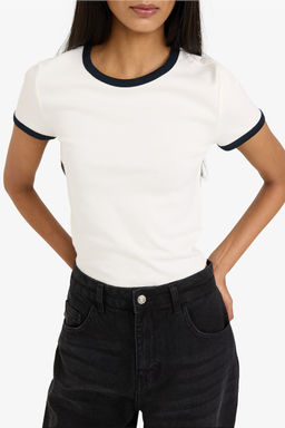 Fitted Ribana Ti__rt - Defacto фото 4