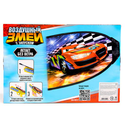Воздушный змей с запуском Гонка - Funny toys фото 13